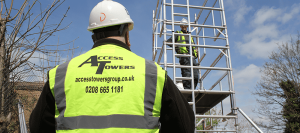 Access Towers workers on platform