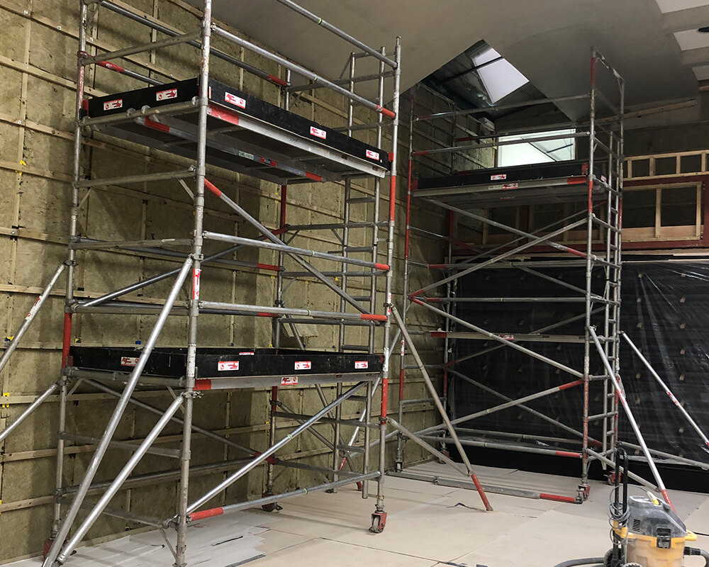 Double Width Scaffold Tower Double Alloy Towers Access Towers