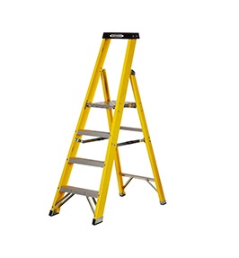 Yellow stepladders
