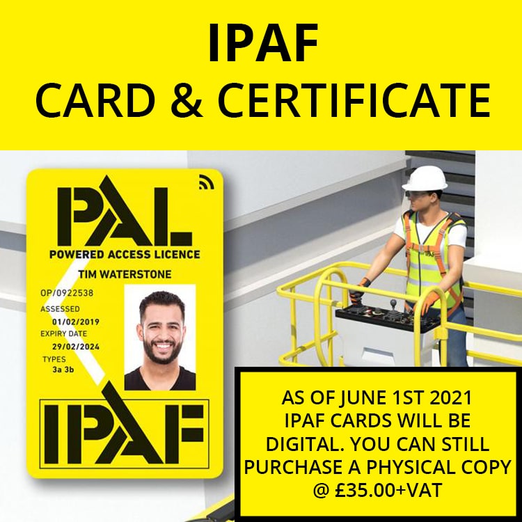 How do I get a replacement IPAF card? And more frequently asked questions